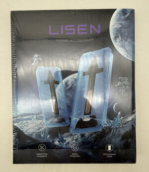 LISEN Screen Protector 9H+ Hardness Glass For iPhone 16/15 Pro & iPhone 14 Pro..